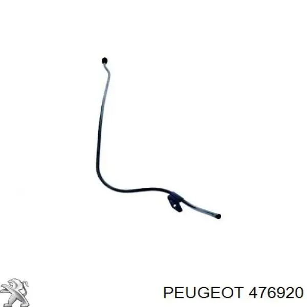 476920 Peugeot/Citroen Напрямна троса ручного гальма