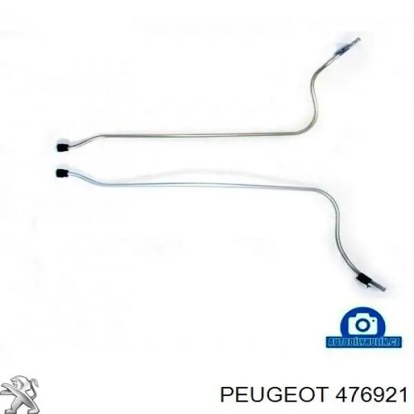 Купити 476921 Peugeot/Citroen Напрямна троса ручного гальма