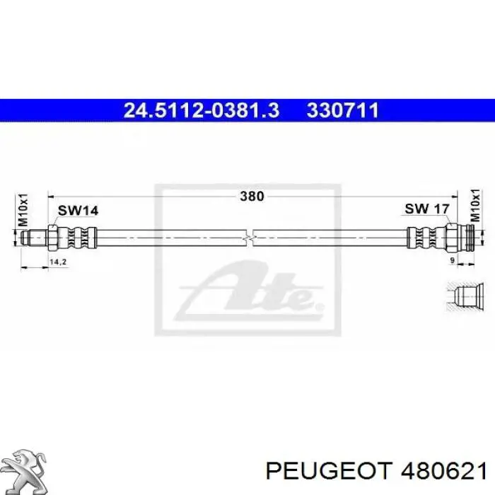  480621 Peugeot/Citroen