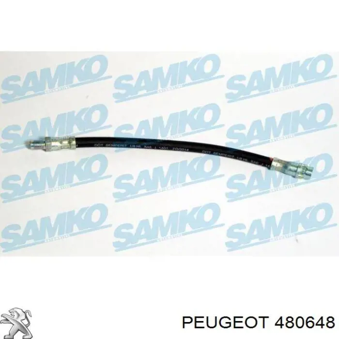 Купити 6T46006 Samko Шланг гальмівний задній