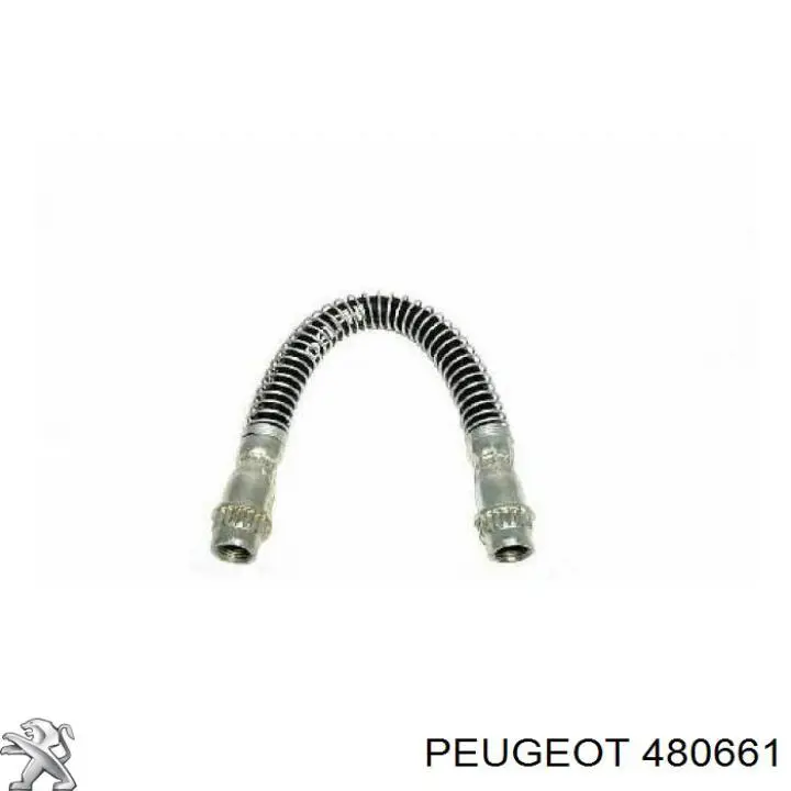 Шланг гальмівний задній Peugeot/Citroen 480661 ціна, від 6.75 USD
