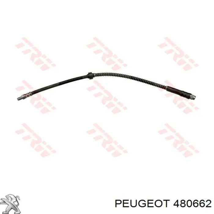 Шланг гальмівний передній Peugeot/Citroen 480662 ціна, від 9.15 USD