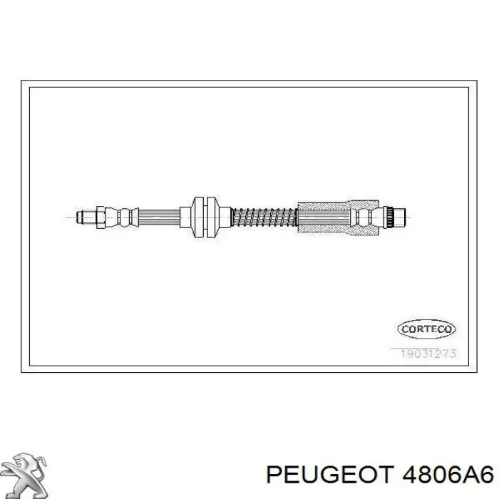 Труба Peugeot/Citroen 4806A6 ціна, від 11.24 USD