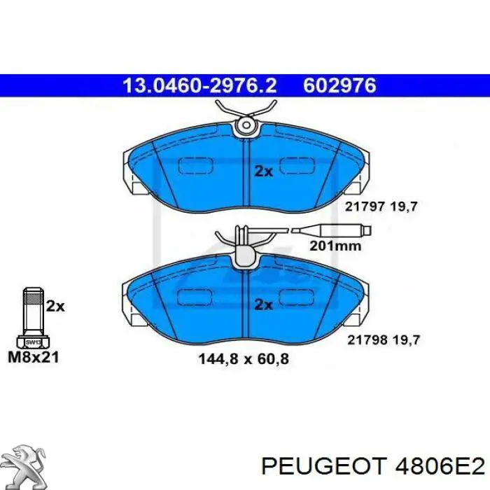 Шланг гальмівний передній, лівий Brembo T11013 ціна, від 17.35 USD
