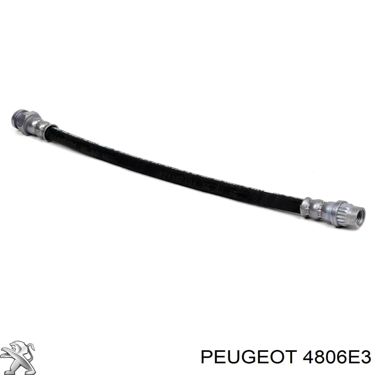 4806E3 Peugeot/Citroen шланг гальмівний задній