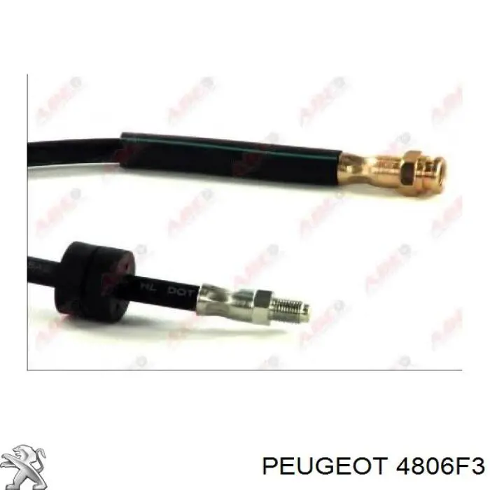 Гальмівні шланги передні 4806F3 Peugeot/Citroen