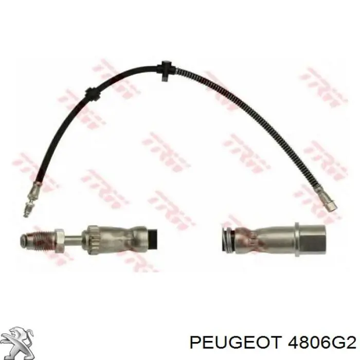 Купити 4806G2 Peugeot/Citroen Шланг гальмівний задній