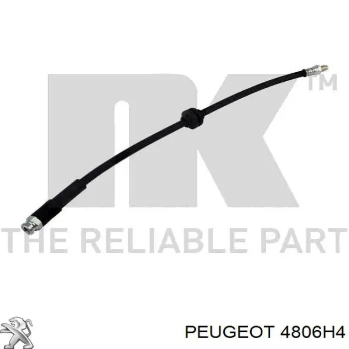 Купити 4806H4 Peugeot/Citroen Шланг гальмівний задній
