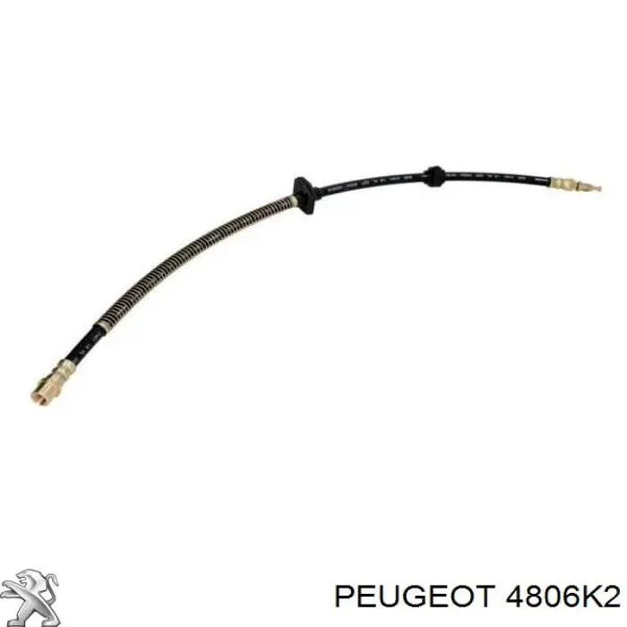 Купити 4806K2 Peugeot/Citroen Шланг гальмівний задній, лівий