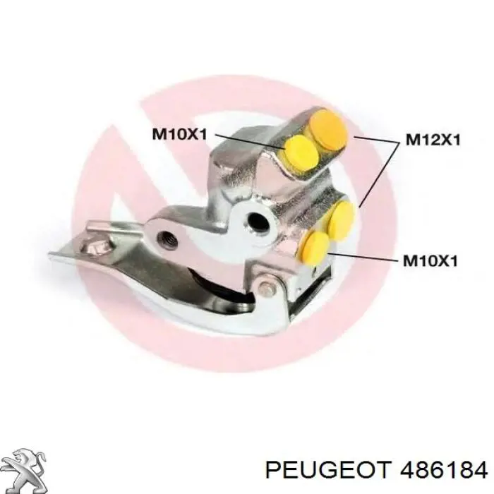 Купити 486184 Peugeot/Citroen Регулятор заднього барабанного гальма