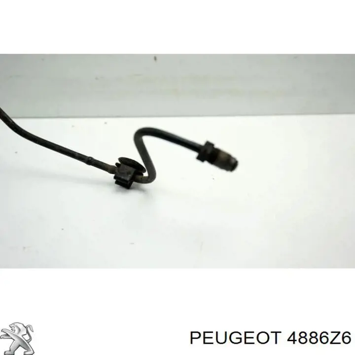 Шланг гальмівний задній, лівий 4886Z6 Peugeot/Citroen