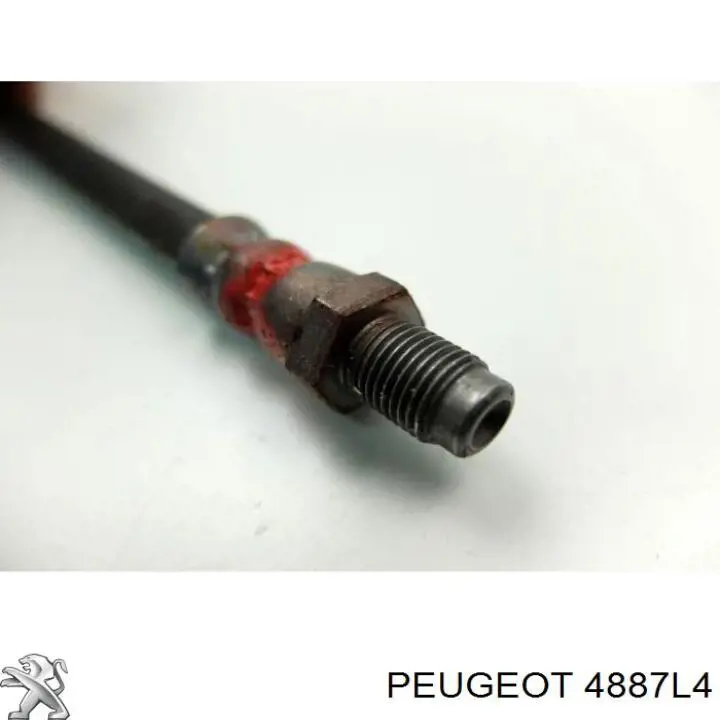 4887L4 Peugeot/Citroen Шланг гальмівний задній