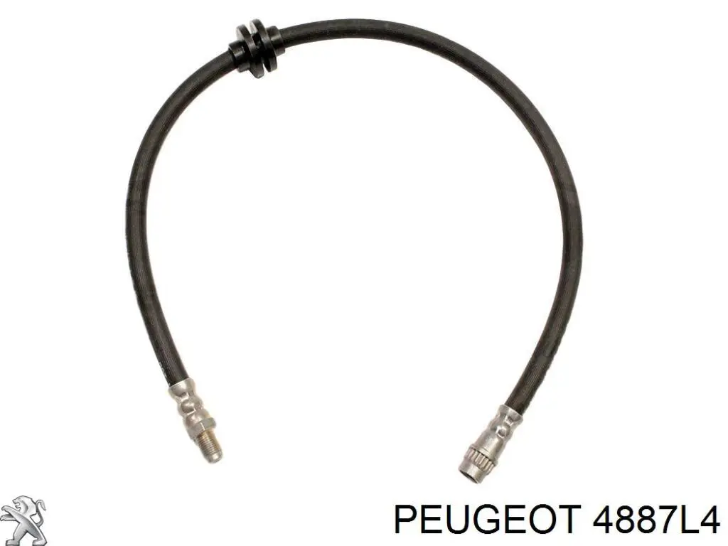 Купити 4887L4 Peugeot/Citroen Шланг гальмівний задній