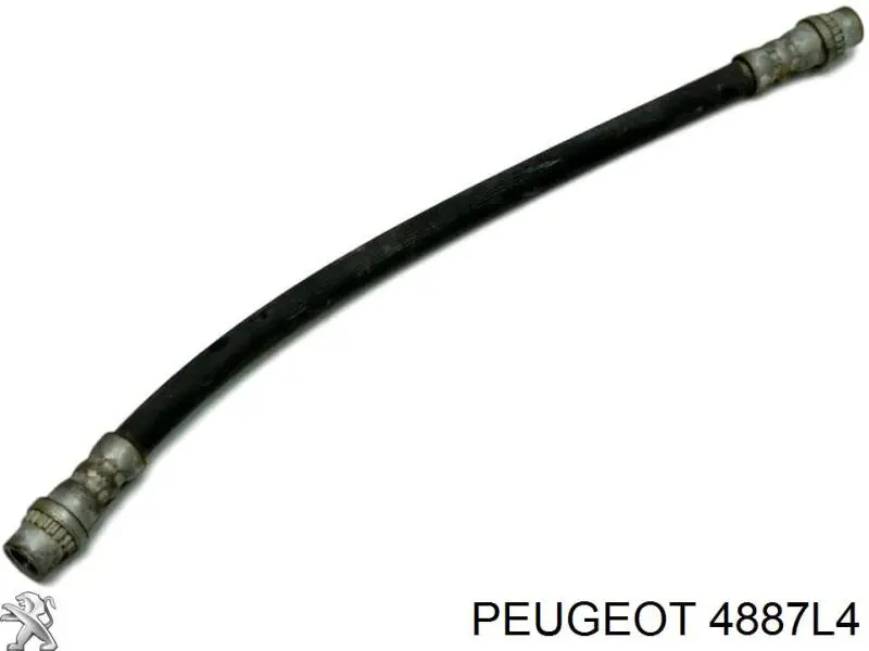 Гнучка гальмівна трубка задня Peugeot/Citroen 4887L4