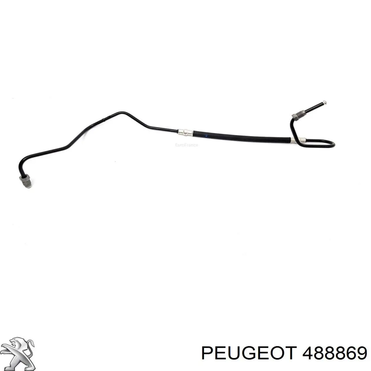 Шланг гальмівний задній, лівий Peugeot 207 (WA, WC) (Пежо 207)