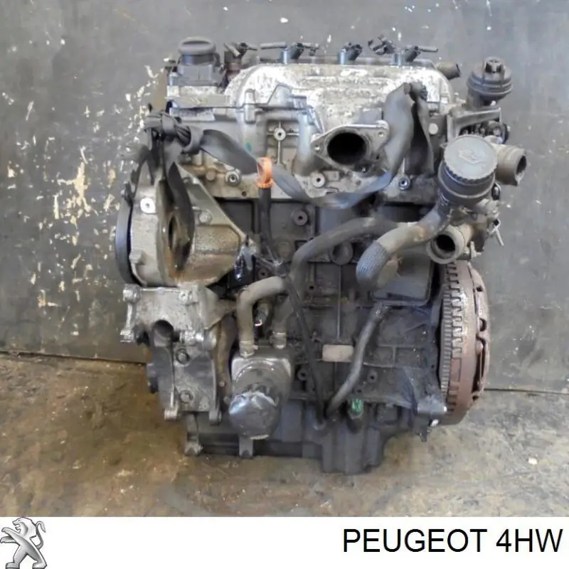 4HW Peugeot/Citroen Мотор в зборі