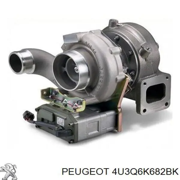  Peugeot/Citroen 4U3Q6K682BK ціна, від 96.90 USD