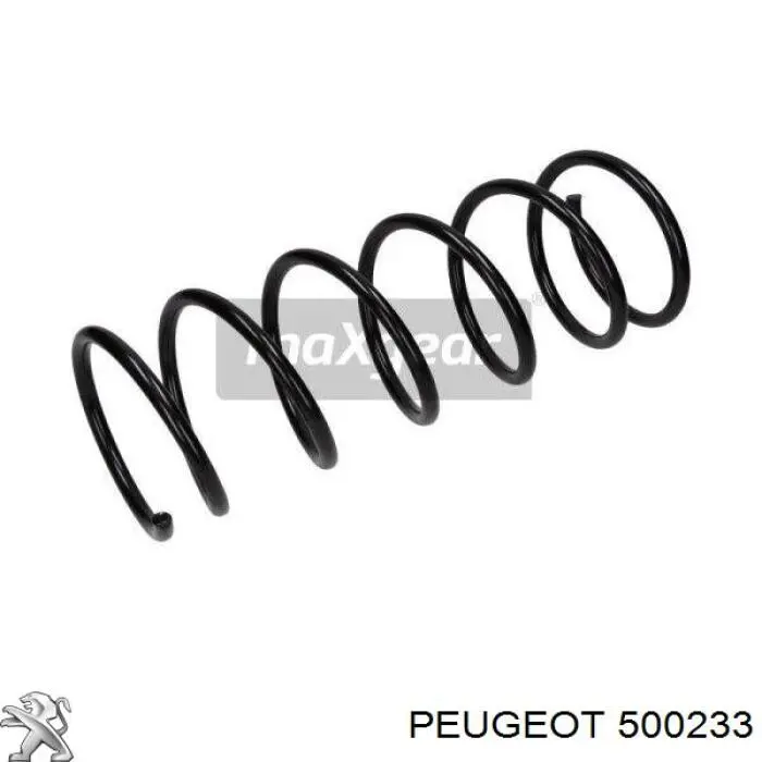 500233 Peugeot/Citroen пружина передня