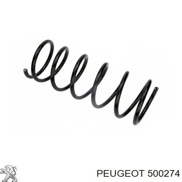 500274 Peugeot/Citroen пружина передня
