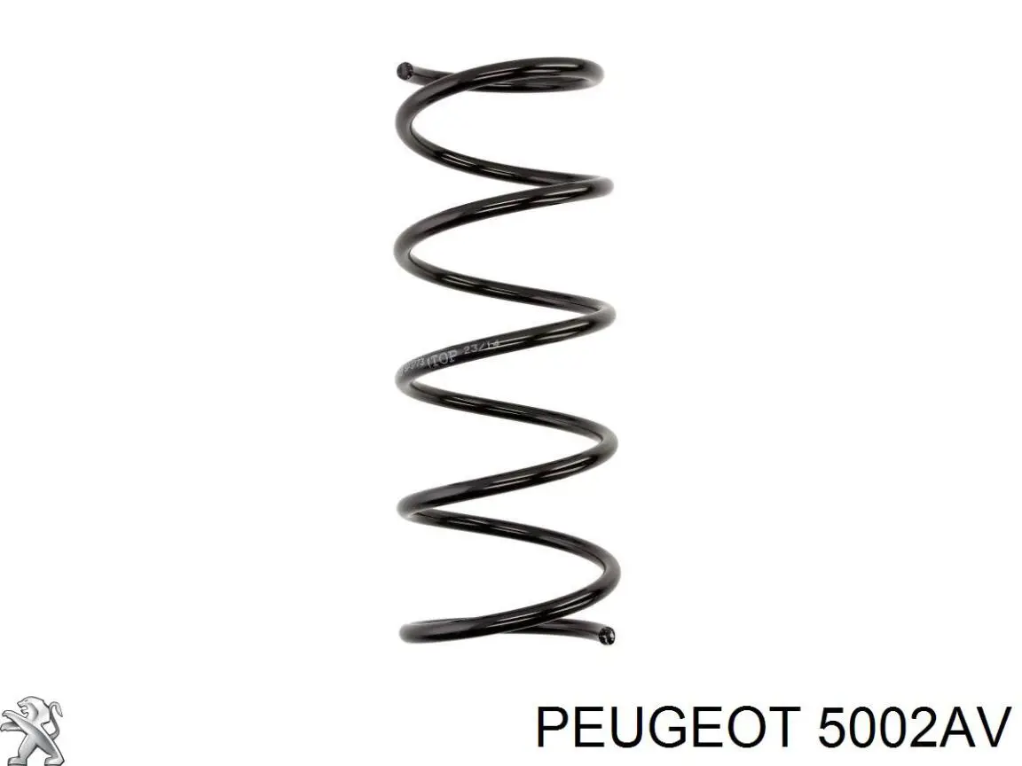 5002AV Peugeot/Citroen Пружина амортизатора передняя