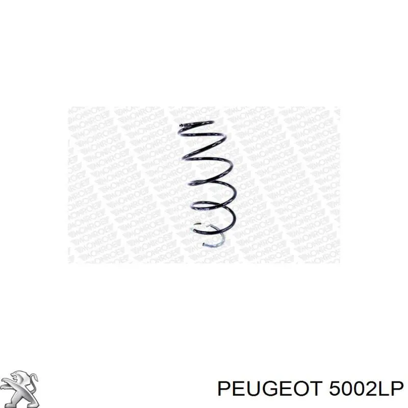 5002LP Peugeot/Citroen Пружина амортизатора передняя