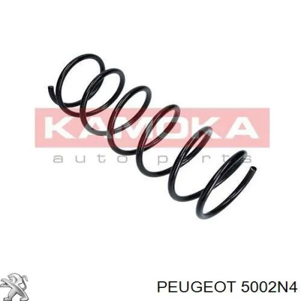5002N4 Peugeot/Citroen пружина передня