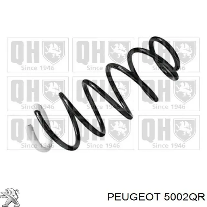 Пружина передня Peugeot/Citroen 00005002QR ціна, від 39.56 USD