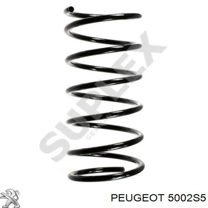 Купити 5002S5 Peugeot/Citroen Гвинтова пружина підвіска
