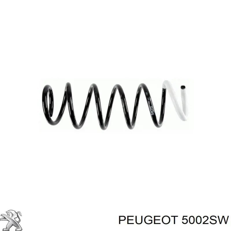 5002SW Peugeot/Citroen пружина передня