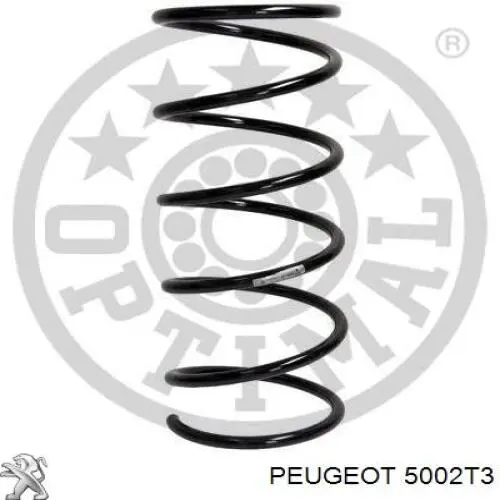 Пружина передня Peugeot/Citroen 5002T3 ціна, від 29.38 USD