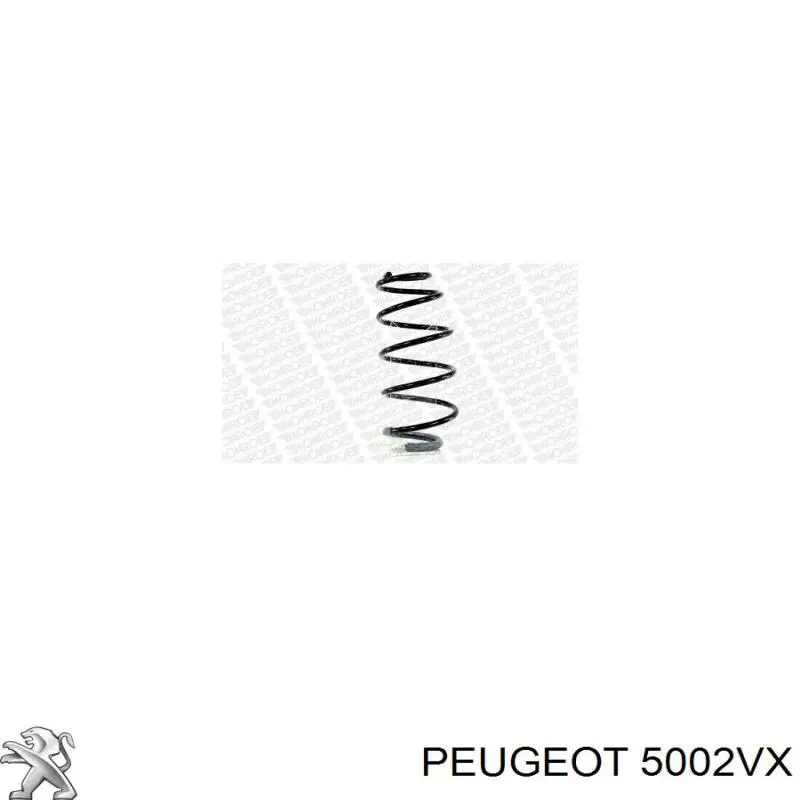 Пружина передня Peugeot/Citroen 5002VX ціна, від 28.68 USD
