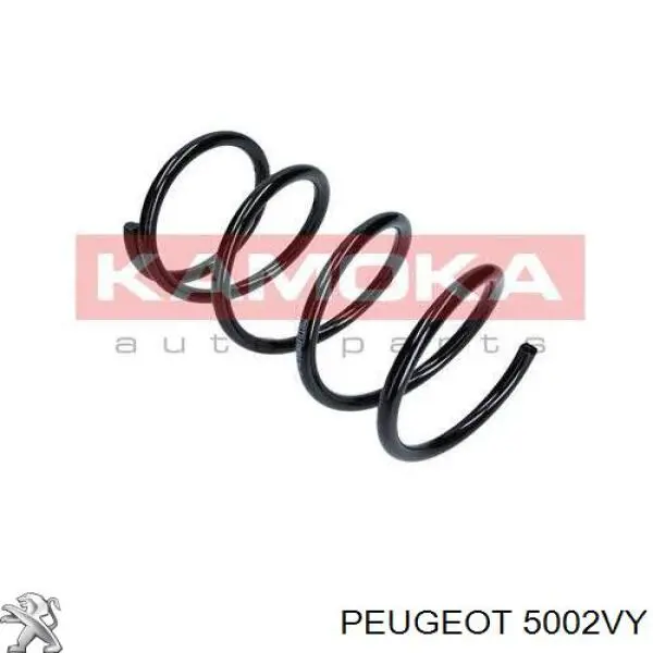 5002VY Peugeot/Citroen Пружина амортизатора передняя