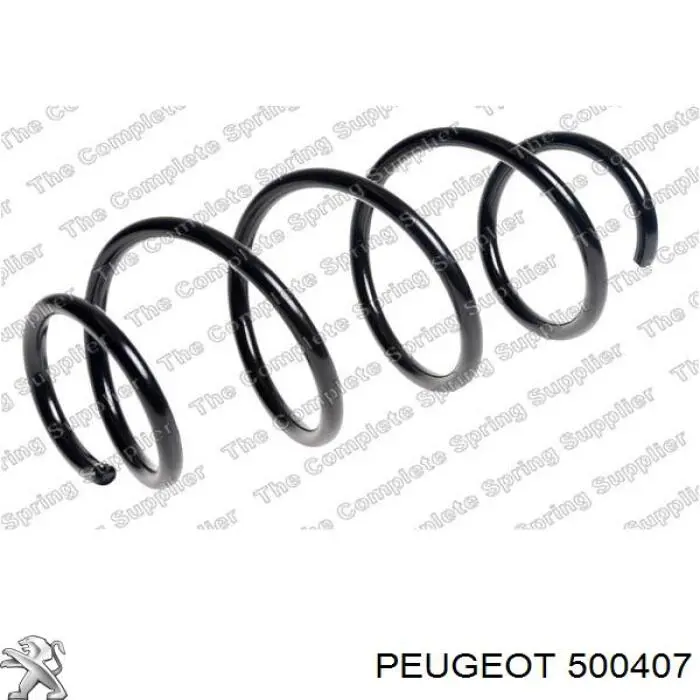 500407 Peugeot/Citroen Пружина амортизатора передняя