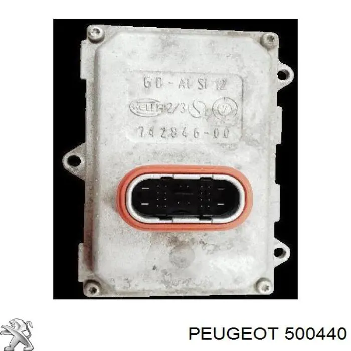 500440 Peugeot/Citroen Пружина амортизатора передняя