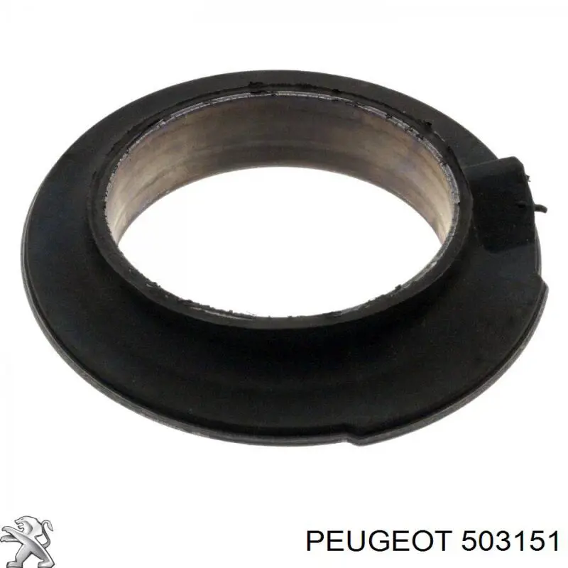 Проставка (гумове кільце) пружини передньої, верхня 503151 Peugeot/Citroen