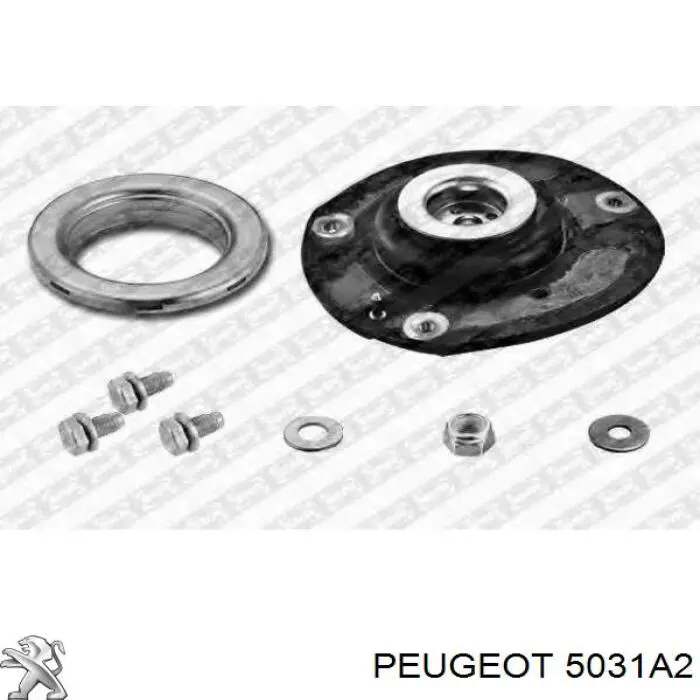 Купити 5031A2 Peugeot/Citroen Опора амортизатора переднього лівого