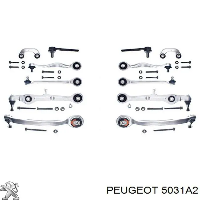Опора амортизатора переднього лівого Peugeot/Citroen 5031A2 ціна, від 22.19 USD