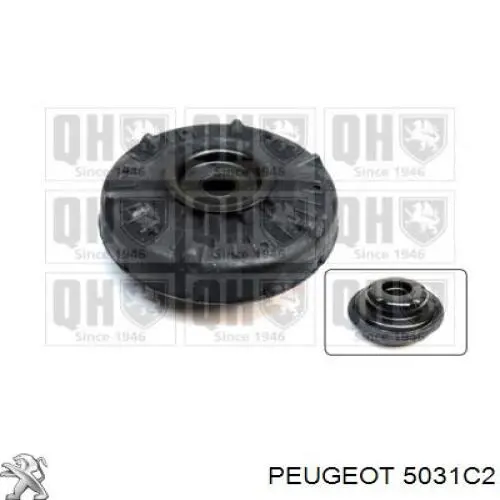 Купити 5031C2 Peugeot/Citroen Опора амортизатора переднього