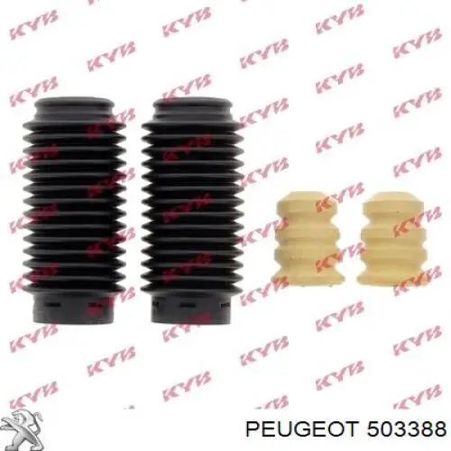 Купити F03002 Optimal Буфер-відбійник амортизатора переднього + пильовик