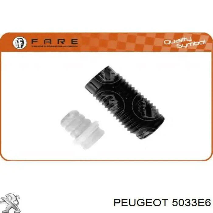 Буфер-відбійник амортизатора переднього Peugeot/Citroen 5033E6 ціна, від 8.92 USD