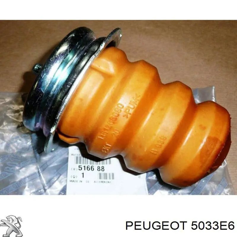 Буфер-відбійник амортизатора переднього 5033E6 Peugeot/Citroen