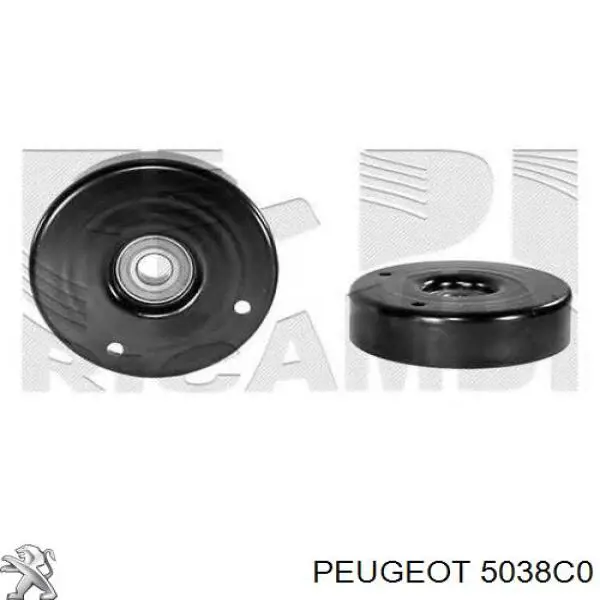 Опора амортизатора переднього 5038C0 Peugeot/Citroen