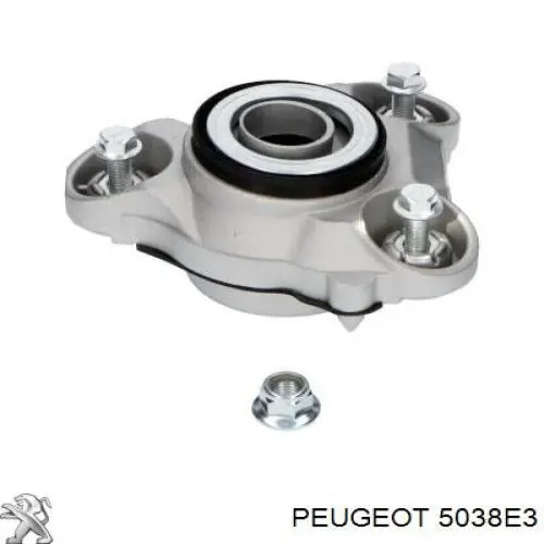Купити 5038E3 Peugeot/Citroen Опора амортизатора переднього лівого