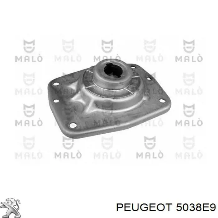 Купити 5038E9 Peugeot/Citroen Опора амортизатора переднього лівого