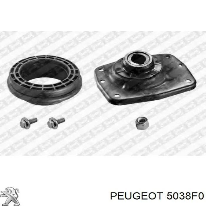 Опора амортизатора переднього правого Peugeot/Citroen 5038F0 ціна, від 29.31 USD