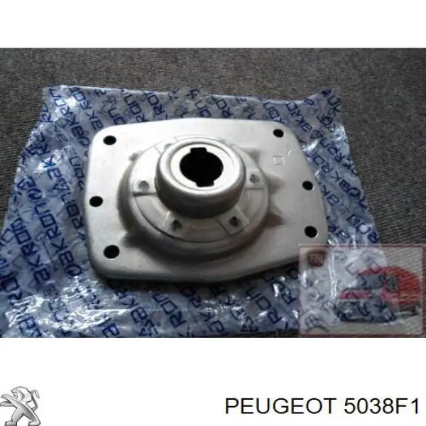 Купити 5038F1 Peugeot/Citroen Опора амортизатора переднього лівого