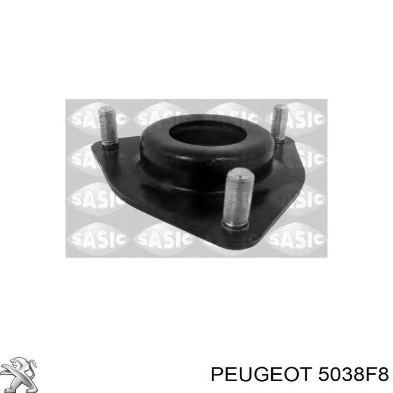 5038F8 Peugeot/Citroen опора амортизатора переднього