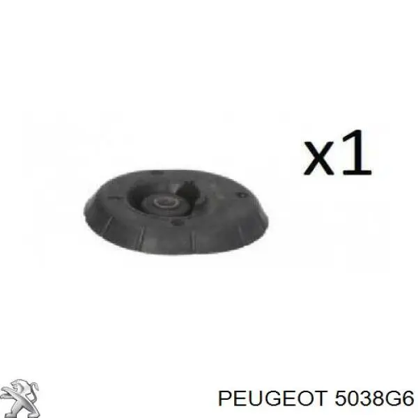 Опора амортизатора переднього 5038G6 Peugeot/Citroen
