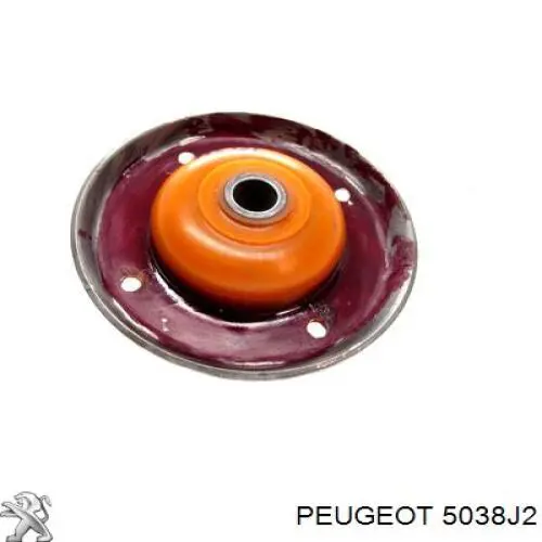 Купити 5038J2 Peugeot/Citroen Опора амортизатора переднього
