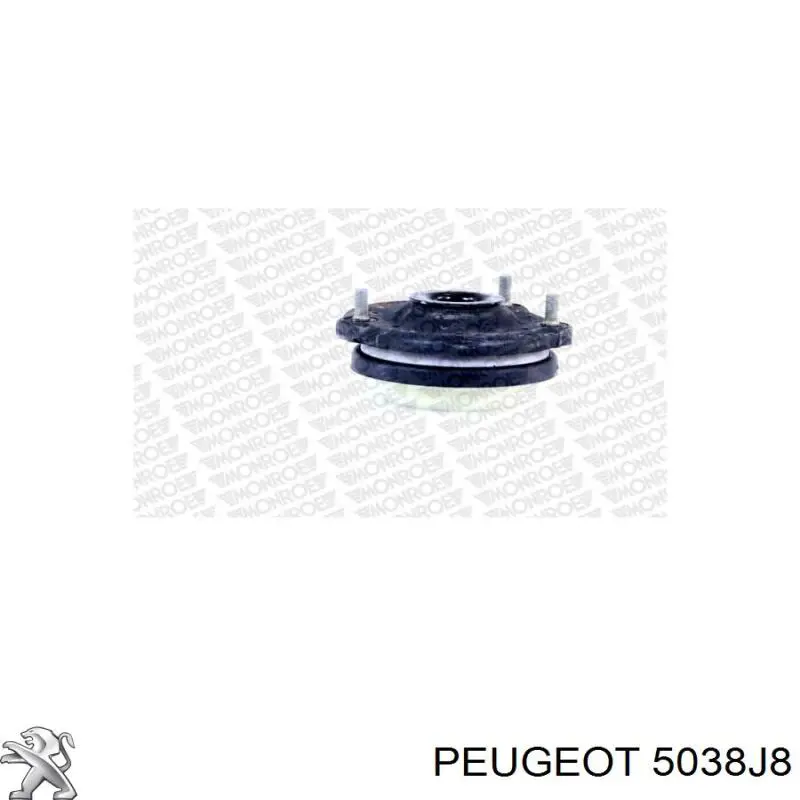 Купити 5038J8 Peugeot/Citroen Опора амортизатора переднього правого